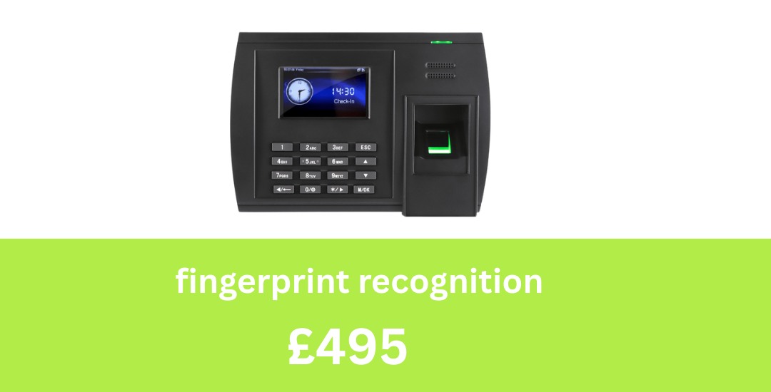 fingerprint clocking in machine
