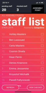 Fire roll Call App