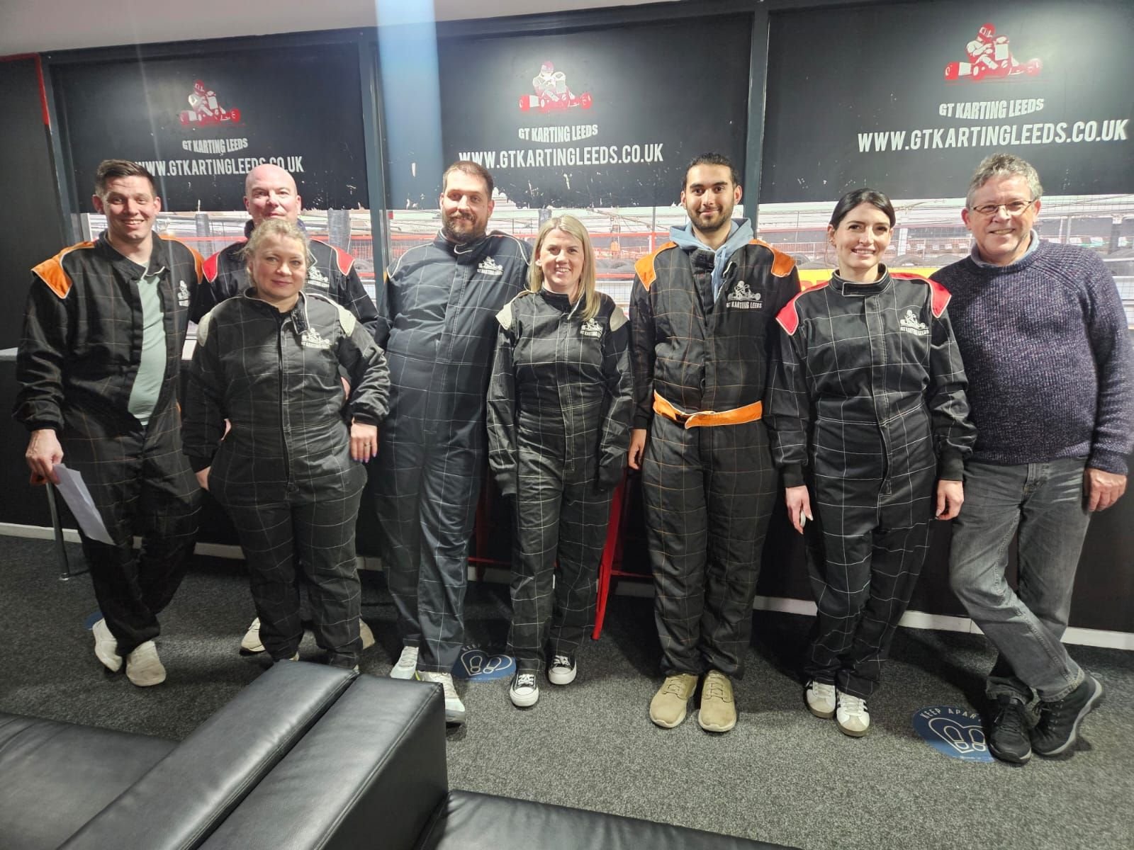 Some of the Computime team in Leeds